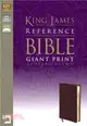 Holy Bible ― King James Version, Burgundy Bonded Leather, Giant Print Center-column Reference Bible