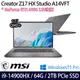 《MSI 微星》Creator Z17 HX Studio A14VFT-294TW(17吋QHD+/i9-14900HX/64G/2TB/RTX4080(