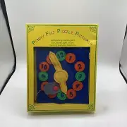 NOS Vintage 1980’s Penny Felt Puzzle Pictures-Telling Time-RARE