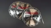 "SET OF 3" New Sutherlands Oldham General Purpose Saw Blade 7 1/4" 16 T Carbide