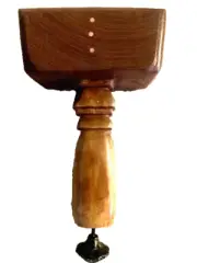 One! Original Chiseling Exotic Wood Mallet ~ Hammer (copper inlays) ~ Thor style