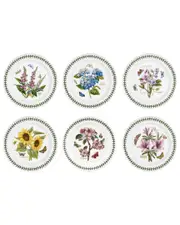 Portmeirion Botanic Garden Set Of 6 Dinner Plates