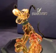 Swarovski – Disney – Pluto (In Colour) – Mickey And Friends – Item 1119964 Boxed