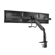 Brateck Triple Monitors Select Gas Spring Aluminum Monitor Armt