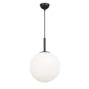 Bally 12 Pendant, Black, Opal Matte