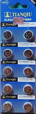 10 Pack LR44 / AG13 1.5V Alkaline Battery Watch Calculator Camera Etc