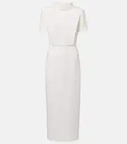 [Roland Mouret] Roland Mouret Bridal cady midi dress AU 8 white