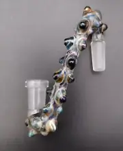 10mm Metallic (Green Exotic) Glass Drop Down Attachment Adapter