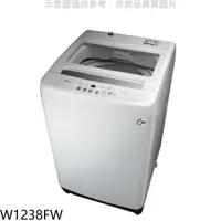 在飛比找蝦皮商城優惠-東元 12公斤洗衣機W1238FW 大型配送