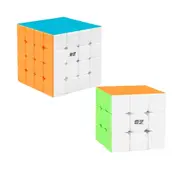 2PCS Rubix Rubics Rubik Magic Cube Puzzle Super Smooth Fast Speed Toy Kids Gift