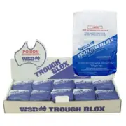 WSD TROUGH BLOXS 20 PACK 200G FOR CONTROL OF ALGAE AND SLIME IN STOCK TROUGHS