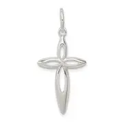 Sterling Silver Passion Cross Charm