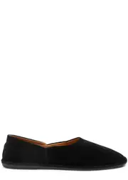 The Row Canal Suede Flats - Black - 40 (IT40 / UK7) 40 (IT40 / UK7)