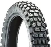 DURO 19302 Motorcycle Tire, Tube Type, 4.10-18, 410-18, HF333, Rear