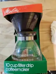 Melitta 10 cup filter drip coffee maker
