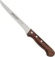 Boning Knife Arcos Atlantic Series 271300. Knife with Nitrum Stainless Steel Blade of 20 cm (7.87"), with Characteristic Curvature and Smooth Edge. Perfect for Removing The Bones from The Meat.