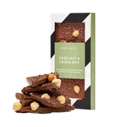 Hazelnut & Cocoa Bits | Milk Chocolate Block