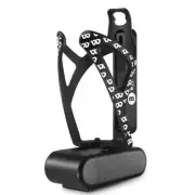 Multifunctional Bicycle Bottle Cage Tire Lever Tool Box (Black White)