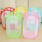 Durable Mesh Laundry Hamper Dirty Clothes Bag Storage Baskets Clothes Hampers