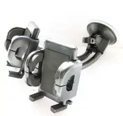 ME-DA+ME-115x2: Dual SmartPhone holder windshield mount