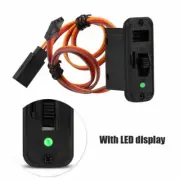 RC Heavy Duty On Off Receiver Switch with LED + Extra Charge Port Futaba JR - UK