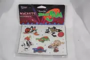 SPACEJAM Tune Squad MAGNETS BY WARNER BROS. 1996 Vintage Taz Tweety