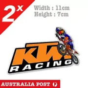 KTM Racing Dirt Bike Stickers