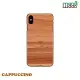 Man&Wood iPhone Xs Max 經典原木 造型保護殼-卡布奇諾 Cappuccino