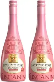 Tuscanini Sparkling Rose Grape Juice Non Alcoholic 750ml Italian Delicacy