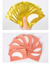 U Shape 3 Cuts Lint Free Eye Patch 50 Pairs ( Thin)
