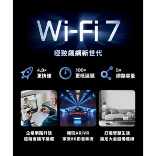 TP-Link Archer BE550 BE9300 wifi分享器 wifi7 三頻 2.5G連接埠 路由器