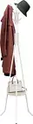 Simplehouseware Coat Rack Stand with 9 Hooks and Shelf, White