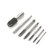 Tapping 6PCS/Set Tap Drill Wrench Screwdriver Hand Tool Machinist Tool
