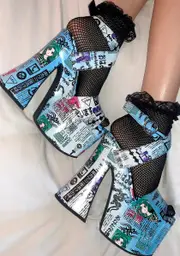 [Current Mood] To Be Continued Platform Heels