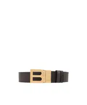 Bally B Buckle Reversible Belt 120 Black