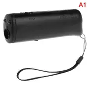 Led Ultrasonic Anti Barking Device Ultrasonic Pet Dog Repeller Anti Barking black 13*3.8*2.3cm