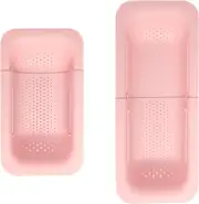 Paris Hilton Over the Sink Expandable Colander, Extendable Strainer, Adjustable