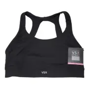 NWT Victoria’s Secret Sport VSX The Player Open Back Sports Bra Size Small Black