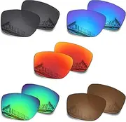 [Well-aimed] Replacement Lenses Compatible with Bolle IBEX 12373 Sunglasses - Value Pack 502