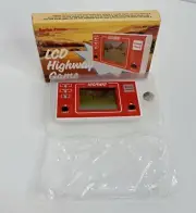 Radio Shack Highway LCD Game Vintage 1987 With Original Battery