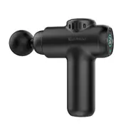 Sansai Muscle Portable Massage Gun 30-Speed w/ LCD Touch Display 18x15 cm Black