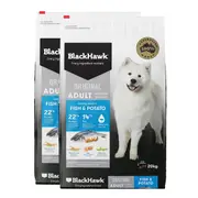 Black Hawk Original Adult Fish & Potato Dry Dog Food 40kg