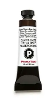 DANIEL SMITH Extra Fine Watercolor Paint, 15ml Tube, Burnt Tiger's Eye Genuine,