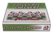 Wisconsin Badgers vs. Minnesota Golden Gophers Checkers Set