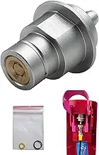 Soda Water Maker Machine Terra DUO ART Quick Connect Filling Adapter Fill Station with 8mm Quick Disconnect (Pink Cylinder)