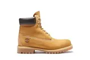 Timberland Womens 6-Inch Premium Wide Wheat Nubuck Waterproof Boots