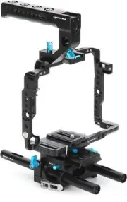 Kondor Blue Panasonic Lumix S1H Base Rig - Black
