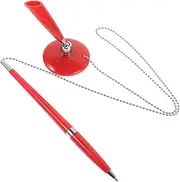 jojofuny Business Signature Pen with Ergonomic Design Multi Function Countertop Accessory for Office Hotel Bank Use Smooth Ink for Effortless Writing Experience Chic Finish