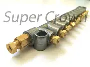 Aluminum Volume Lube Oil Distributor Connector Seat Assembly 12way Bijur CNC DB
