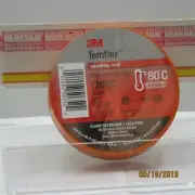 Listing is for: (1) Roll of Orange Temflex 1700c Electrical Coding Tape.